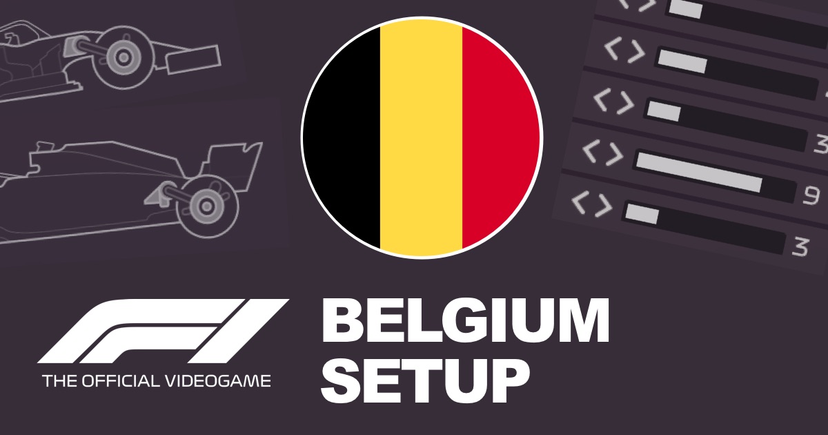 F1 2025 Belgium Setups