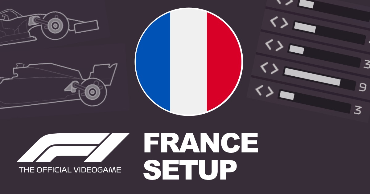 F1 2024 France Setups