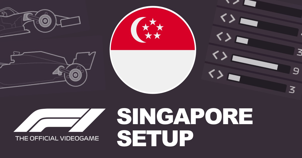 F1 2025 Singapore Setups
